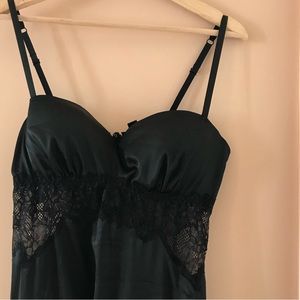 La Senza gorgeous long night gown with side slit.